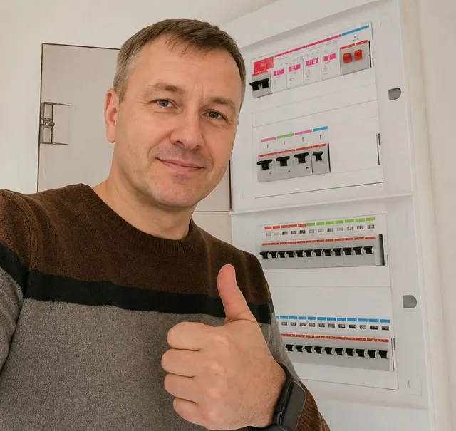 Электрик. Установка розеток. Замена электрики
